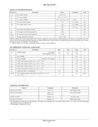 MC74LCX157DTR2 Datasheet Page 3