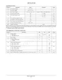 MC74LCX158DT Datasheet Page 4