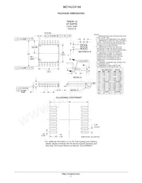 MC74LCX158DT Datasheet Page 7