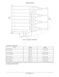 MC74LCX158M Datasheet Page 3