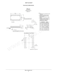 MC74LCX257DR2G Datasheet Pagina 6