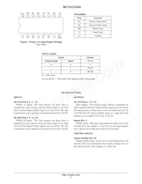 MC74LCX258DTR2G Datasheet Page 2