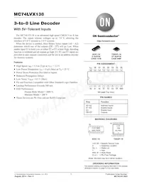 MC74LVX138DTR2G Datenblatt Cover