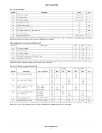 MC74LVX138DTR2G Datasheet Page 3