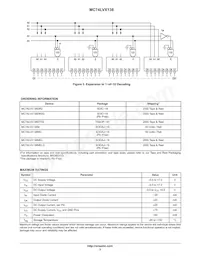 MC74LVX138MG Datasheet Page 3