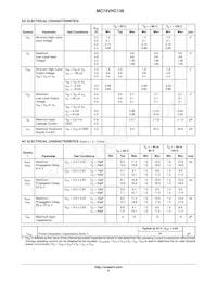 MC74VHC138DG Datasheet Page 5