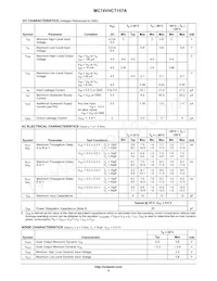 MC74VHCT157AMG Datasheet Page 4