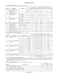 MC74VHCT257ADTG Datasheet Page 4