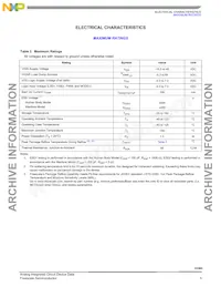 MCZ33395EWR2 Datasheet Page 5