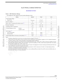 MCZ33991EGR2 Datasheet Page 5