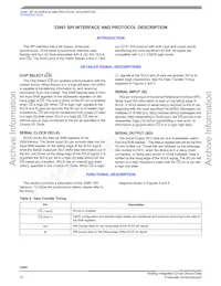 MCZ33991EGR2 Datasheet Page 12