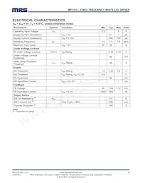 MP1518DG-LF-P Datasheet Page 3