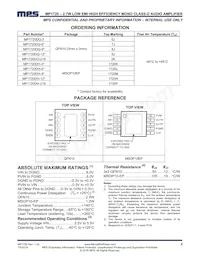 MP1720DH-216-LF Datasheet Page 2