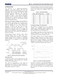 MP175GS Datasheet Page 13