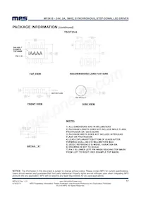 MP2410GJE-P Datasheet Page 17