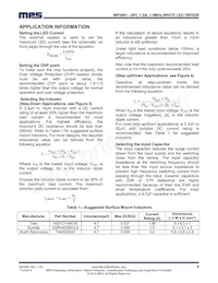 MP2481DH-LF Datasheet Pagina 9