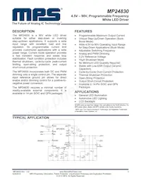 MP24830HS-LF Datasheet Cover