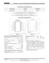 MP24830HS-LF Datasheet Pagina 2