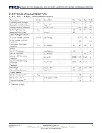 MP3302DJ-LF-P Datasheet Page 3