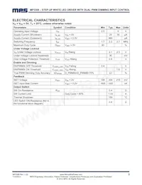 MP3308DL-LF-P Datasheet Page 3