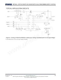 MP3308DL-LF-P Datasheet Pagina 12