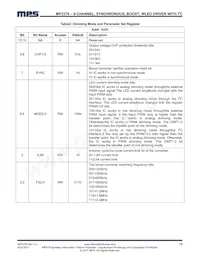 MP3376GR-XXXX-P Datasheet Page 18