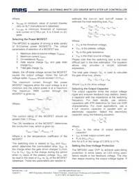 MP3393EY-LF Datasheet Page 14