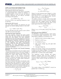 MP3399EY-LF Datasheet Pagina 12