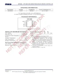 MP4000DS-LF Datasheet Page 2
