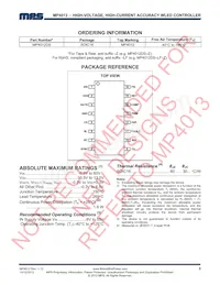 MP4012DS-LF Datasheet Page 3