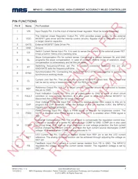 MP4012DS-LF Datasheet Page 7
