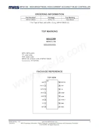 MP4013BGS-Z Datasheet Pagina 3