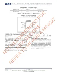 MP4021GS-A-Z Datasheet Page 2