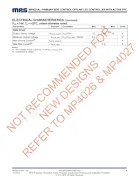 MP4021GS-A-Z Datasheet Page 4