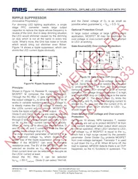 MP4030GS-Z Datasheet Pagina 17