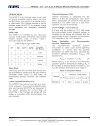 MP6513GJ-P Datasheet Page 10