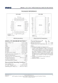 MP6529GF Datasheet Page 3