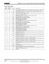 MP6530GF Datasheet Page 9