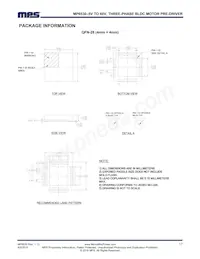 MP6530GF Datasheet Pagina 17