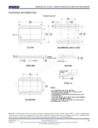 MP6530GF Datasheet Pagina 18