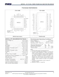 MP6532GF Datasheet Page 3