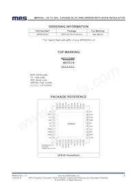 MP6534GU-P Datasheet Pagina 2