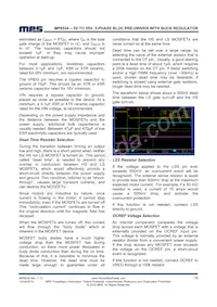 MP6534GU-P Datasheet Page 19