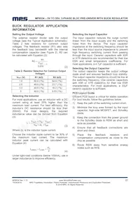 MP6534GU-P Datasheet Page 22