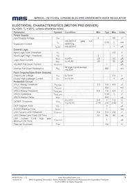 MP6535GU-P Datasheet Page 4
