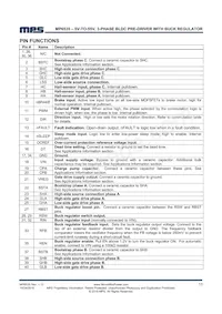 MP6535GU-P Datasheet Page 13