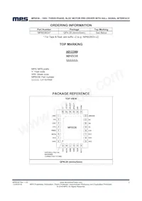 MP6538GV-P Datasheet Pagina 2