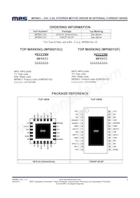 MP6601GF Datasheet Page 2