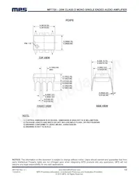 MP7720DS-LF Datasheet Pagina 12