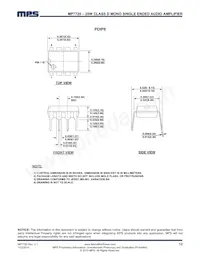 MP7720DS-LF數據表 頁面 12